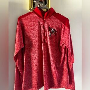 Tampa Bay Buccaneers Jersey Zip Pullover. Like new